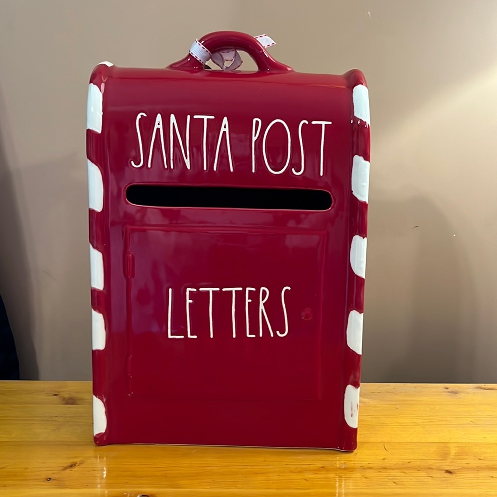 Rae dunn SANTA POST LETTERS